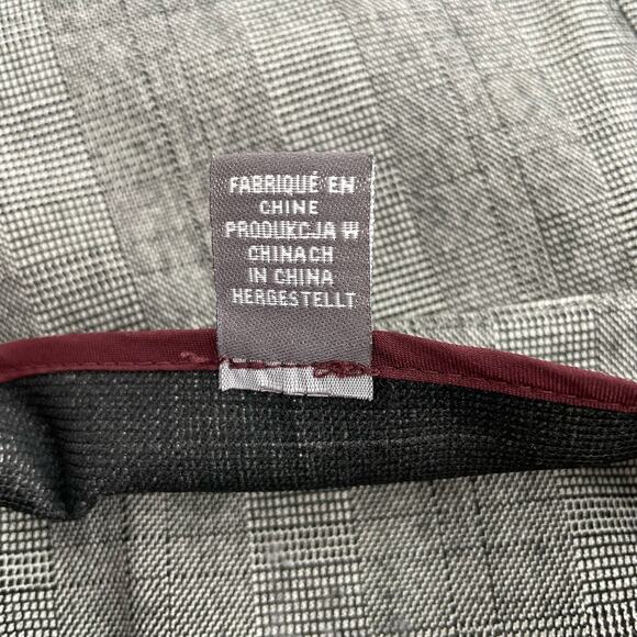 Grey Plaid Skirt Office Attire Neutral Corporate Style Donna Ricco Size 6 - Picture 9 of 11